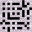 Electronics Crossword Puzzle, January 1974 Popular Electronics - RF Cafe
