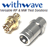 Withwave Intros Precision SMPM Adapter Series DC to 67 GHz - RF Cafe