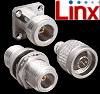 Linx Technologies Launches White Bronze N Connectors - RF Cafe