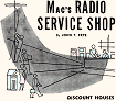 Mac's Radio Service Shop: Discount Houses, November 1954 Radio & Television News - RF Cafe