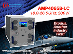 Exodus AMP4065B−LC 18.0-26.5 GHz, 200-Watt SSPA - RF Cafe