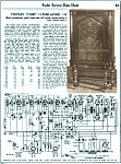 Crosley "Chief" 12-Tube Model 132-1 12-Tube Superheterodyne Radio Service Data Sheet, February 1933 Radio-Craft - RF Cafe