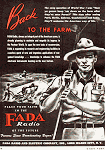 FADA Radio and Electric Company Ad, January 1945 Radio News - RF Cafe