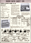 GE Model 250 Radio Service Data Sheet, August 1946 Radio-Craft - RF Cafe