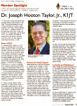QST Member Spotlight 2023: Dr. Joseph Hooton Taylor, Jr., K1JT - RF Cafe