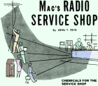 Mac's Service Shop: Chemicals for the Service Shop, September 1965 Electronics World - RF Cafe