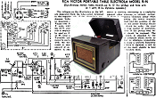 RCA Victor Portable Table Phonograph Electrola Model R-95 Radio Service Data Sheet, July 1936 Radio-Craft - RF Cafe