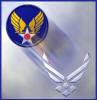 Air Force Logo; Past and Present - RF Cafe