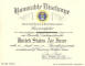Kirt Blattenberger - Honorable Discharge from the USAF