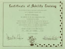 5th Combat Communications Group (5CCG) Training Certificate (Kirt Blattenberger) - RF Cafe
