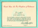 USAF Enlistment Certificate (Kirt Blattenberger) - RF Cafe