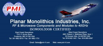 Planar Monolithics Industries (PMI) header - RF Cafe