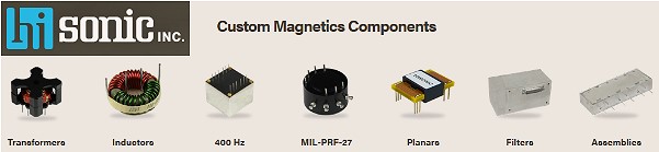 hisonic magnetic components - RF Cafe