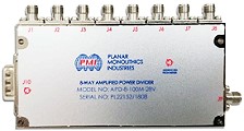 PMI Model No. APD-8-100M-28V Amplified 8-Way Power Divider - RF Cafe