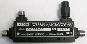 Werbel Microwave Intros 2 - 18 GHz Directional Coupler - RF Cafe