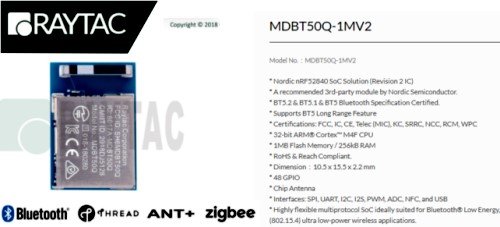 Raytac Bluetooth - RF Cafe