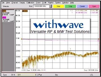 Withwave (W701): DC to 26.5 & 40 GHz - RF Cafe