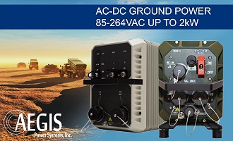 Aegis Power Systems Intros AC-DC Power Supplies for Ground Defense Applications - RF CafeAegis Power Systems Intros AC-DC Power Supplies for Ground Defense Applications - RF Cafe
