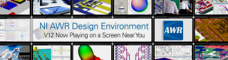 NI AWR Design Environment V12 Now Playing on a Screen Near You - RF Cafe