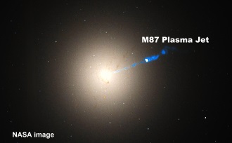 M87 Plasma Jet (NASA) - RF Cafe