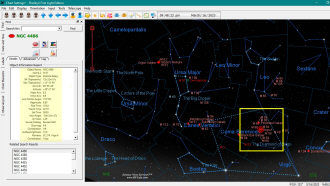Virgo Cluster of galaxies sky map - RF Cafe