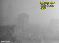 Air pollution Los Angeles 1948 (NOAA image) - RF Cafe