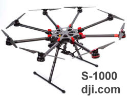 S-1000 Octocopter Drone (dji.com) - RF Cafe