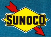 Sunoco (Sun Oil Company) logo 1954 through 1999 - RF Cafe