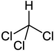 Methyl Chloroform atomic schematic - RF Cafe