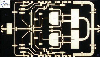 D2 MMIC (chip size: 5.4 x 3.1 mm2) (QuinStar) - RF Cafe