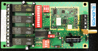 Radiometrix MCT1-154.600-8 MURS Tx Circuit Board