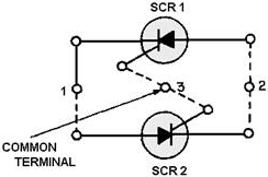 Back to back SCR equivalent circuit - RF Cafe
