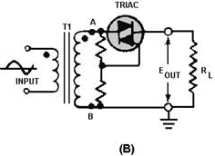 Comparison of SCR and TRIAC circuits - RF Cafe