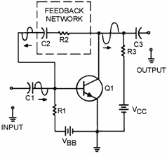 Negative feedback in a transistor amplifier C - RF Cafe