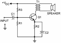 Single-stage audio amplifier - RF Cafe