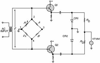 Typical vector-bridge configuration (amplitude) - RF Cafe