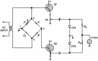 Typical vector-bridge configuration (phase) - RF Cafe