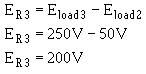 Voltage Across ER3 Equation Solution - RF Cafe