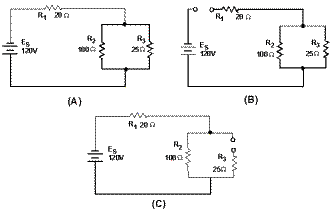 Series-parallel circuit with opens - RF Cafe