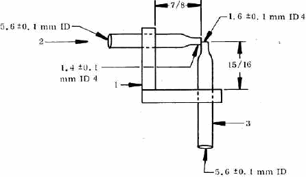 RF Cafe - MIL-PRF-81309F FIGURE 2. Spray nozzle.