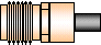 SMA female connector drawing - RF Cafe