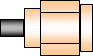 SMA male connector drawing - RF Cafe