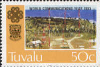 Tuvalu Radio Postage Stamp - RF Cafe