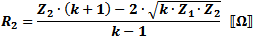 "T" Attenuator R2 Equation - RF Cafe