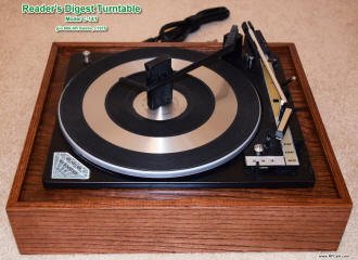 Reader's Digest C-141 Turntable  Restoration - RF Cafe