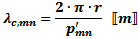 Circular Waveguide Cutoff Wavelength equation - RF Cafe