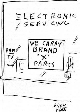 "We Carry Brand X Parts"  (page 72) - RF Cafe