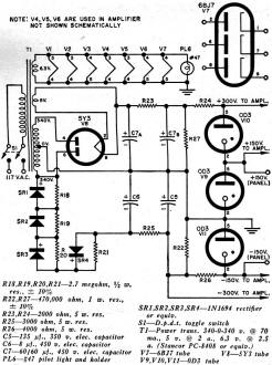 Single power supply used for both operational amplifiers - RF Cafe
