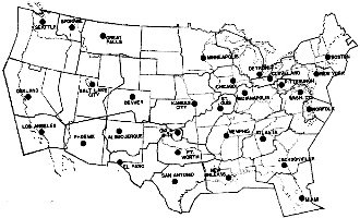 FAA air route traffic control center areas - RF Cafe