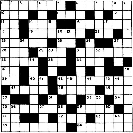 Electronic Crosswords, September 1965 Electronics World - RF Cafe